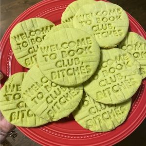 Book Club cookie cutter